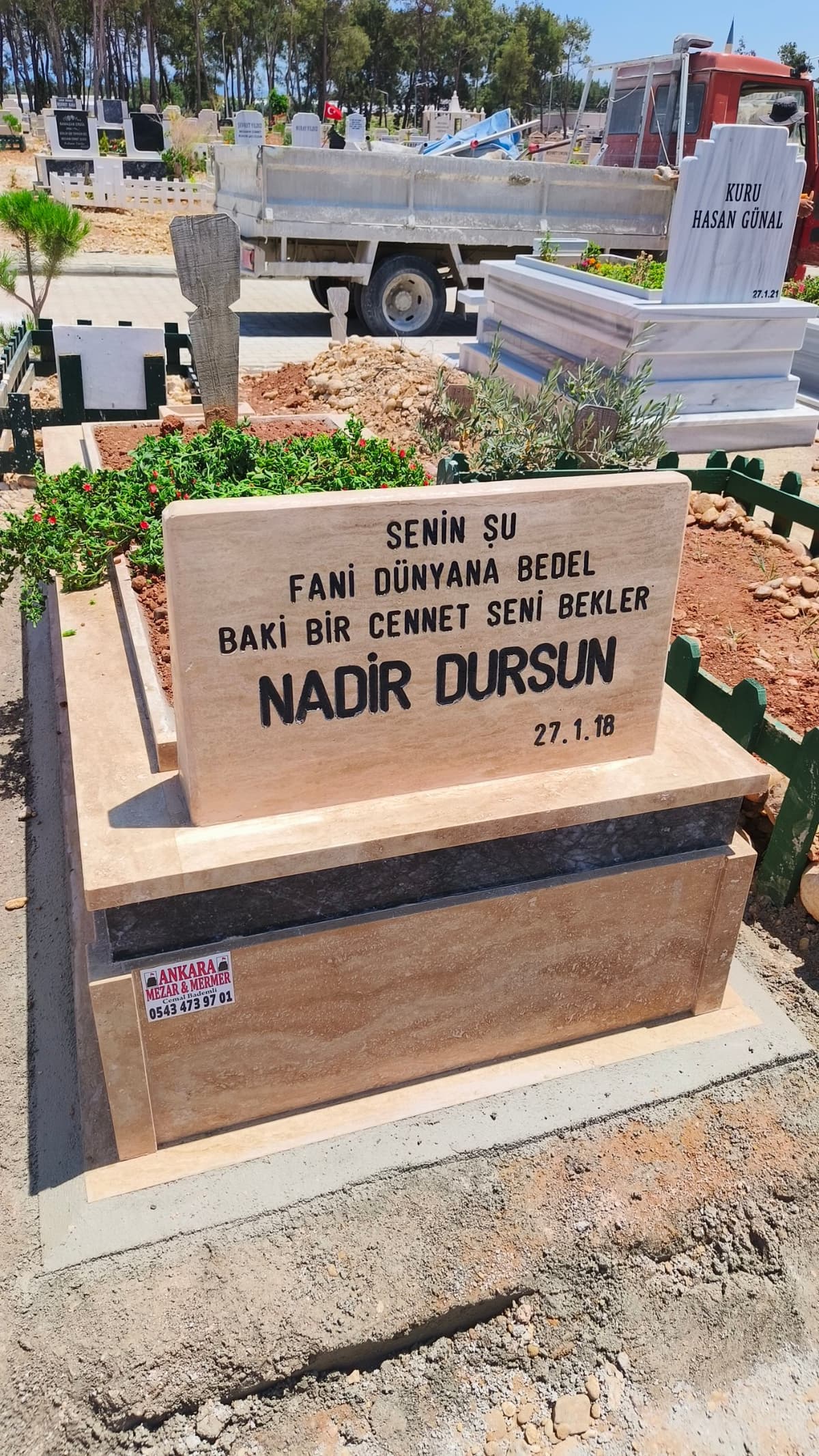 2'lik ve 3'lük Tek Kişilik Mezar Modellerimiz 6